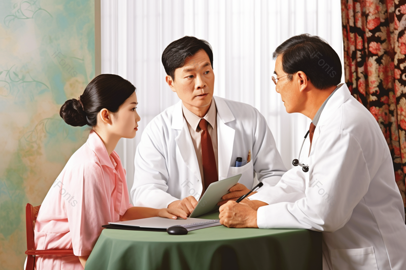 医生在医院给病人看病医疗健康专业知识摄影图,高清,摄影图,摄影图片,图片大全,摄影图免费下载